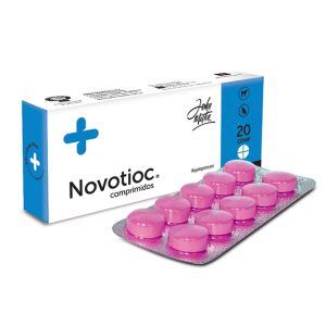 Novotioc 50   20 Comprimidos   Antiinflamatorio y Antioxidante para Mascotas