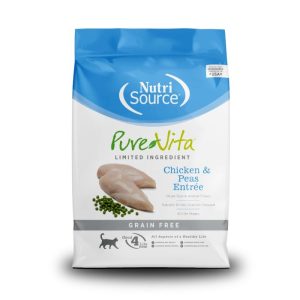 NutriSource Pure Vita Pollo y Guisantes 12 Lbs para Gato