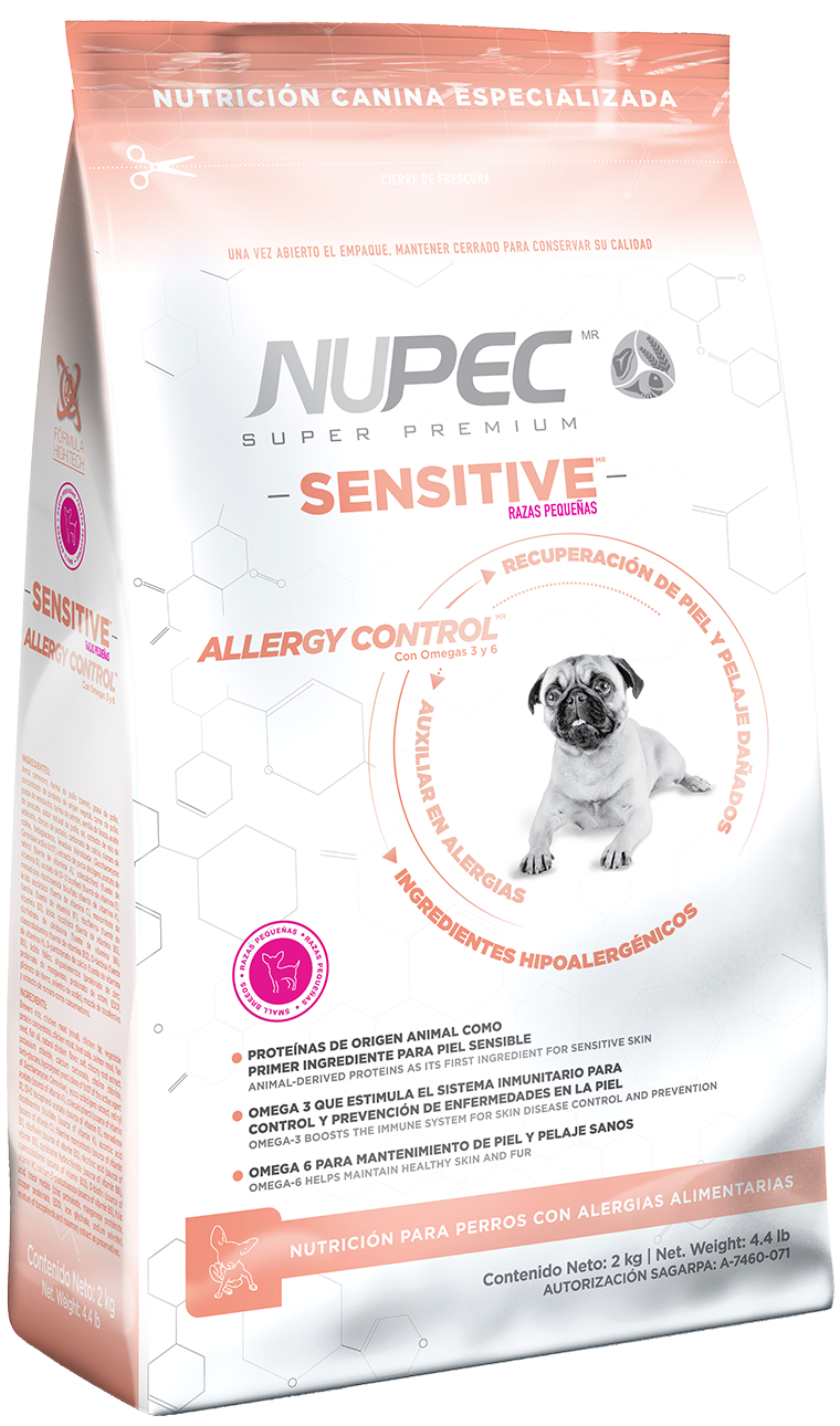 Nupec Sensitive 8 kg – Alimento Premium para Perros con Piel Sensible