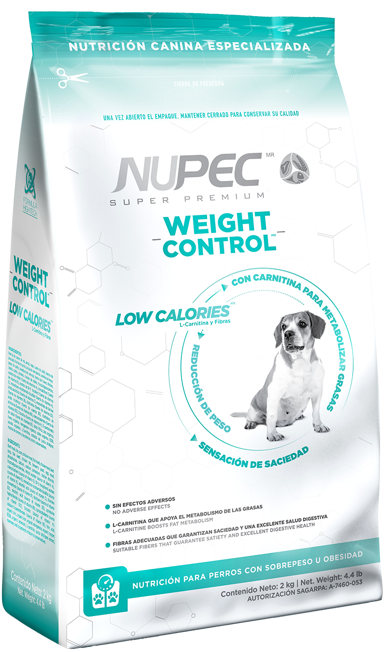 Nupec Weight Control 8 kg – Alimento para Control de Peso en Perros