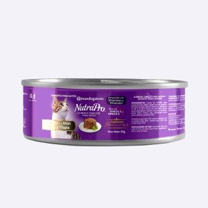 Nutrapro lata gatos atun y tilapia 85 gr