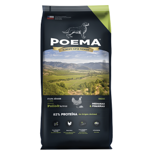 Poema Senior Salmón – Alimento para Perros Adultos Mayores 12 kilos