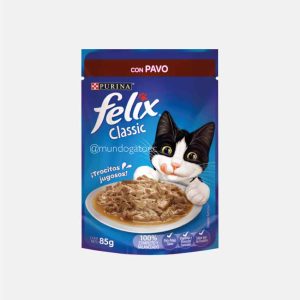 Pouch felix con pavo 85GR