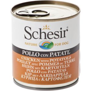 Alimento Húmedo para perro Schesir | Pollo Patata 285 gr