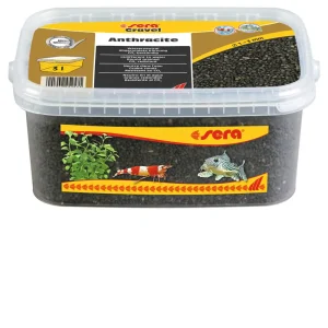 sera Gravel Anthracite – Gravilla antracita natural (Ø 1 – 3 mm)