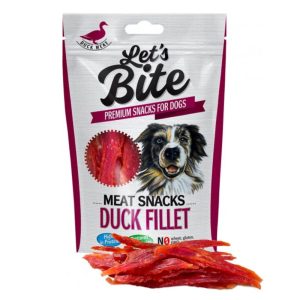 Brit Lets Bite Meat Snacks Duck Fillet (80gr)