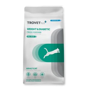 Trovet Plus Adult Cat Weight & Diabetic (2.5kg)
