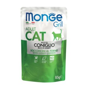 Monge adult grill conejo (85gr)