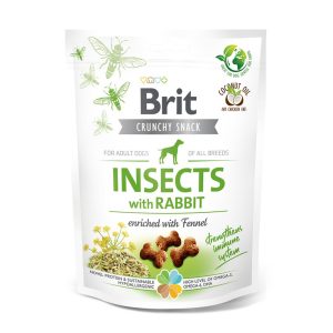 Brit Crunchy Snack Insects with Rabbit (200gr)