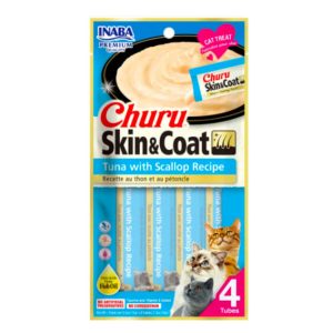 Churu Skin&Coat Tuna with Scallop Recipe