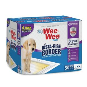 Four Paws WeeWee Insta-Rise Border Pads (50 unid)