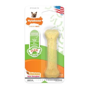 Nylabone Flexi Chew Bone Chicken Petite