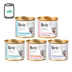 6 Brit GF Vet Diets Cat (200gr)