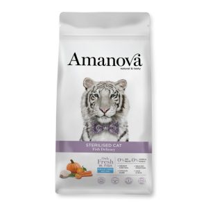 Amanova Sterilised Cat Fish Delicacy (4kg)