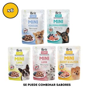 6 Brit Mini Pouch (85 gr)