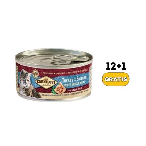 Carnilove Turkey & Salmon for Adult Cats (100gr)