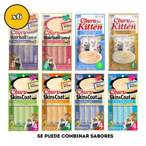 6 Churu Skin&Coat, Kitten o Hairball (56gr)
