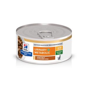 Hill´s Prescription Diet Feline c/d + Metabolic Vegetable & Chicken estofado (82gr)
