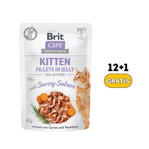 Brit Care Fillets in Jelly Kitten (85gr)