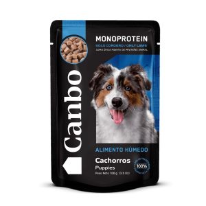 Canbo Dog Trocitos Cordero Cachorro Pouch (100gr)