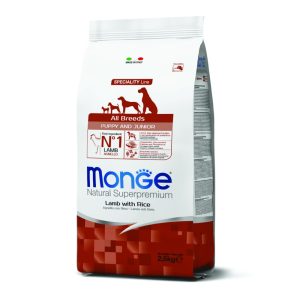 Monge Puppy All breeds Cordero y Arroz (12kg)