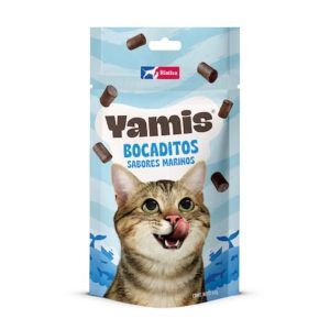 Yamis Gato Bocaditos Sabores Marinos (60gr)