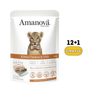 Amanova Kitten Chicken & Fish (85gr)