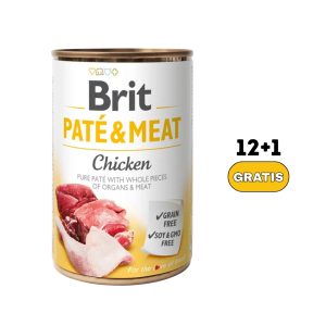 Brit Pate & Meat Chicken (400gr)
